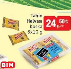 KOSKA TAHİN HELVASI KOSKA TAHİN HELVASI